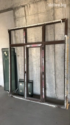 Куплю бу окна и двери пластик алюмин  0706128885