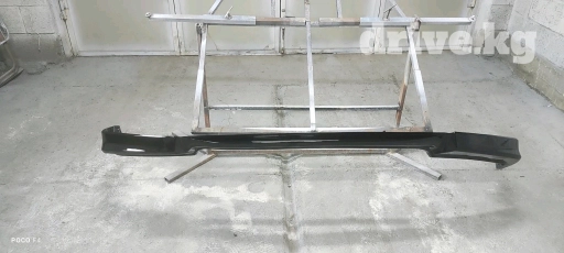 Передняя губа на бампер и молдинги