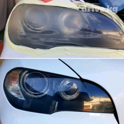 Палировка и вастановление фары 0550092576