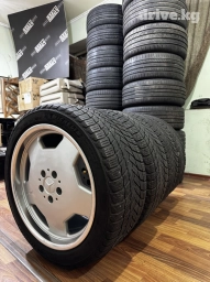 Шины 245 / 40 / R 18, Зима, Б/у, Комплект, Легковые, Michelin