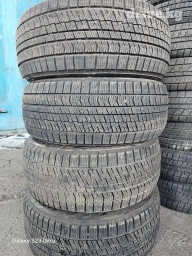 Шины 225 / 50 / R 17, Зима, Б/у, Комплект, Легковые, Япония, Bridgestone