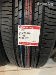 Шины 265 / 55 / R 20, Лето, Новый, Bridgestone