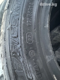 Шины 175 / 65 / R 14, Лето, Б/у, Комплект, Легковые