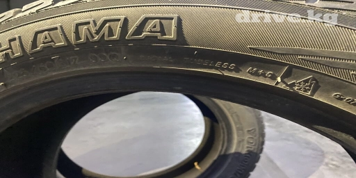 Шины R 17, Зима, Б/у, Комплект, Yokohama