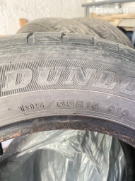 Шины 195 / 65 / R 15, Зима, Б/у, Комплект, Легковые, Китай, Dunlop
