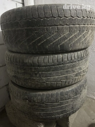 Срочно продаю резины 3шт. Один континенталь а пара нокиан можно на