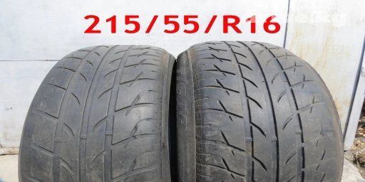 Шины 215 / 55 / R 16, Лето, Б/у, Пара, Легковые, Tigar