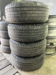 Шины 255 / 65 / R 16, Лето, Б/у, Комплект, Внедорожные (АТ/МТ), Корея, Hankook
