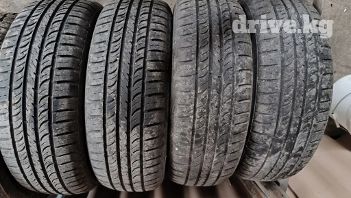 Шины 195 / 60 / R 15, Лето, Б/у, Комплект, Легковые, Корея, Hankook