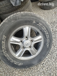 Продаю запаску на LX крузак разболтовка 5/120 в наличии 1шт состояние