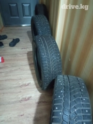 Шины 205 / 55 / R 16, Зимняя шипованная, Б/у, Комплект, Легковые, Pirelli