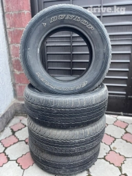 Шины 285 / 60 / R 18, Лето, Б/у, Комплект, Внедорожные (АТ/МТ), Корея, Dunlop