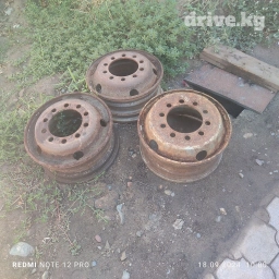 Шины R 19.5, Всесезонная, Б/у, Грузовики/Автобусы, Германия, GoodYear