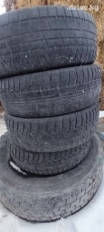 Шины 225 / 65 / R 17, Зима, Б/у, Комплект, Легковые