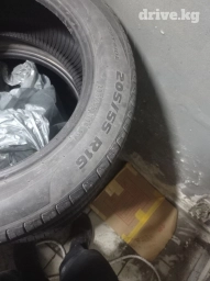 Шины 205 / 55 / R 16, Лето, Б/у, Комплект, Легковые, Германия, Pirelli
