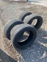 Шины 215 / 55 / R 17, Лето, Б/у, Комплект, Легковые, Kapsen