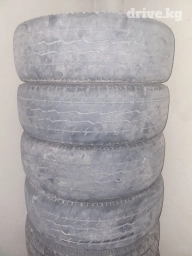 225/65/17 летняя резина комплект на докатку на сезон без шишек и