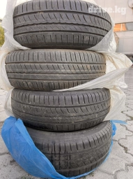 Шины 195 / 65 / R 15, Лето, Б/у, Комплект, Легковые, Италия, Pirelli