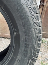 Шины 265 / 65 / R 17, Зима, Б/у, Комплект, Внедорожные (АТ/МТ), Kapsen