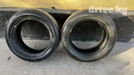 Шины 205 / 55 / R 16, Лето, Б/у, Пара, Легковые, Корея, Hankook