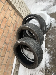 Шины 225 / 45 / R 18, Лето, Б/у, Комплект, Легковые, Hankook