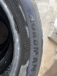 Шины 225 / 55 / R 17, Лето, Б/у, Комплект, Легковые