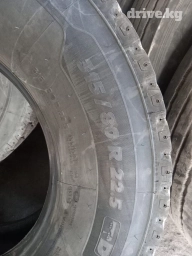 Шины 315 / 80 / R 22,5, Всесезонная, Б/у, Комплект, Грузовики/Автобусы, Германия, Michelin