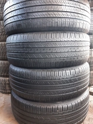 Шины 235 / 55 / R 19, Лето, Б/у, Комплект, Корея, Hankook