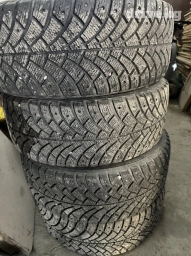 Шины 205 / 55 / R 16, Зимняя шипованная, Б/у, Комплект, Легковые, BFGoodrich