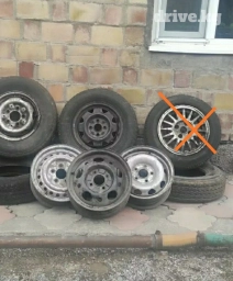 Шины 175 / 65 / R 14, Всесезонная, Б/у, Легковые