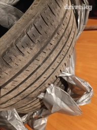 Шины 205 / 55 / R 17, Лето, Б/у, Комплект, Легковые, Корея, Kumho