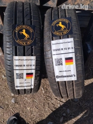 Шины 195 / 65 / R 15, Лето, Новый, Пара, Легковые, Германия, Continental