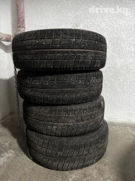 Шины R 16, Зима, Б/у, Комплект, Легковые, Япония, Bridgestone