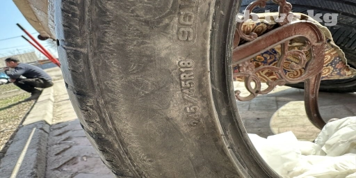 Шины 245 / 45 / R 18, Лето, Б/у, Комплект, Легковые, Michelin