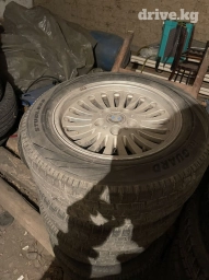 Шины 215 / 60 / R 16, Зима, Б/у, Комплект, Легковые, Германия