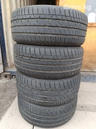 Шины 215 / 50 / R 17, Лето, Б/у, Комплект, Легковые, Япония, Toyo