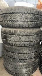 Шины 205 / 55 / R 16, Лето, Б/у, Комплект