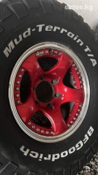 Шины 265 / 80 / R 15, Лето, Б/у, Комплект, Внедорожные (АТ/МТ), США, BFGoodrich