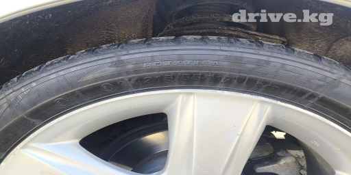 Шины 215 / 55 / R 17, Зима, Б/у, Комплект, Легковые