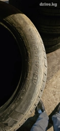 Шины 215 / 55 / R 17, Лето, Б/у, Комплект, Легковые, Корея