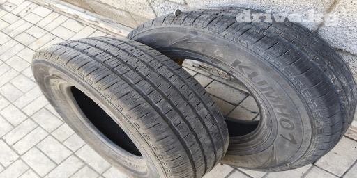 Шины 245 / 70 / R 16, Всесезонная, Б/у, Пара, Внедорожные (АТ/МТ), Корея, Kumho