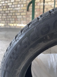 Шины 225 / 55 / R 17, Зима, Б/у, Комплект, Легковые
