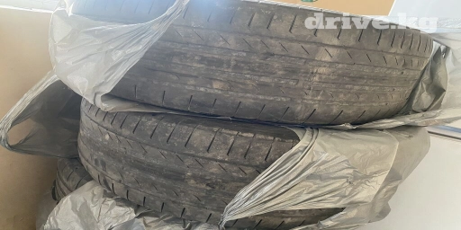 Шины 235 / 55 / R 18, Лето, Б/у, Комплект, Continental