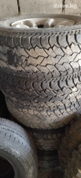 Продаю 5 дисков 6/139,7 с резиной 31.10,5 265/75/15 5штук состояние