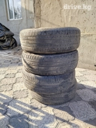 Шины 195 / 65 / R 15, Лето, Б/у, Комплект, Легковые, Корея, Hankook
