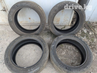 Шины 245 / 50 / R 20, Лето, Б/у, Комплект, Легковые, Таиланд, Michelin