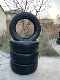 Шины 215 / 55 / R 17, Лето, Б/у, Комплект, Легковые, Корея, Kumho