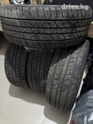 Шины 235 / 55 / R 19, Лето, Б/у, Комплект, Внедорожные (АТ/МТ), Корея, Continental