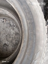 Шины 255 / R 17, Лето, Б/у, Комплект, Легковые, Корея, Kumho