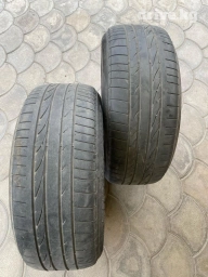 Шины 255 / 55 / R 19, Лето, Б/у, Пара, Bridgestone